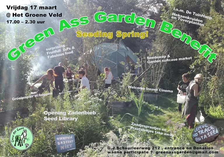 GreenAss Garden Benefiet 17 maart 2023