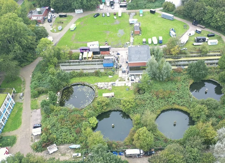 Het Groene Veld vanuit de lucht 2023