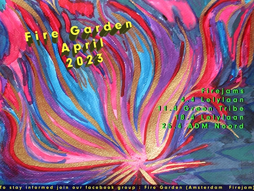 Fire Garden Jam - Fire Collective 25 april 2023