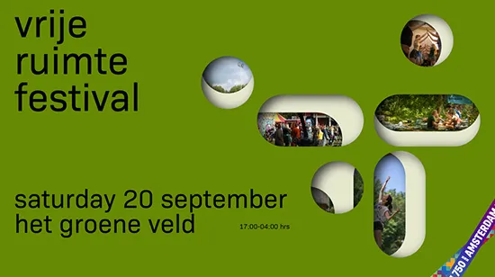 Vrije Ruimte Festival - Slotevenement 20 september 2025