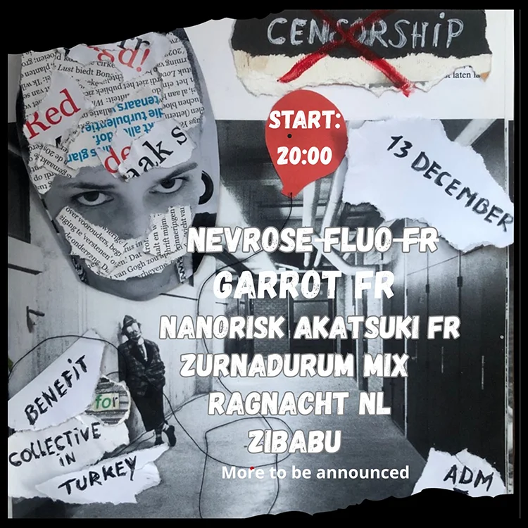 Censorship - benefiet voor het anarchistische collectief Leman