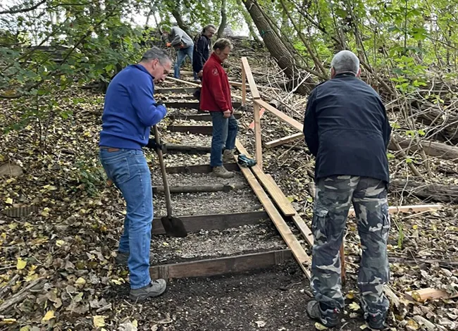 Winter klusdag Loop van de Hoop