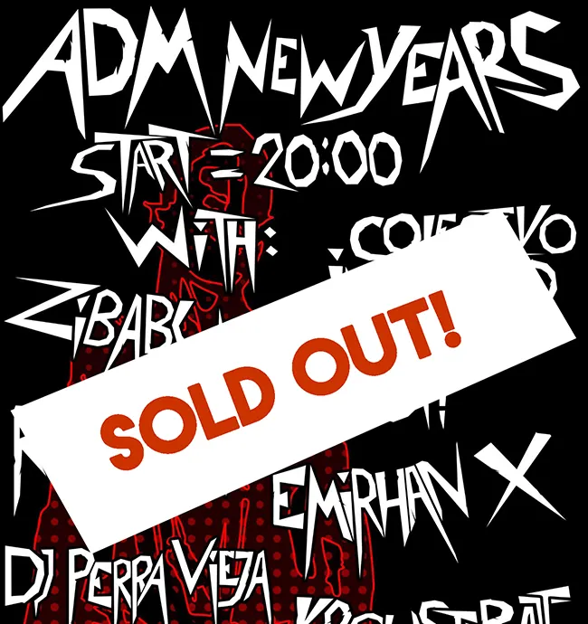 ADM New Years Party 2025-2026 - Sold Out
