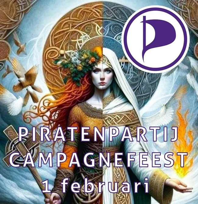 Piratenpartij Campagnefeest