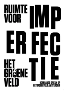 Ruimte voor imperfectie