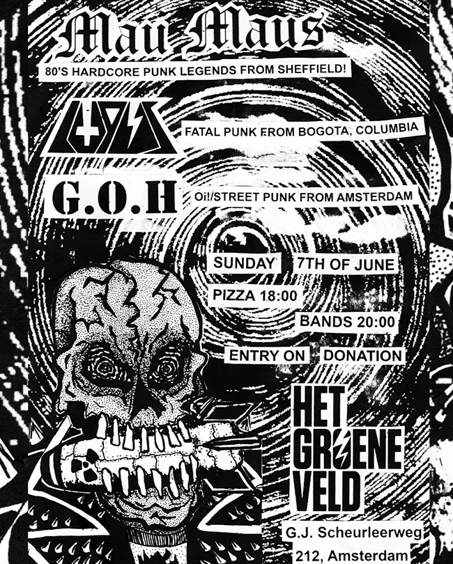 7 juni 2026 - Lupus, Mau Maus & GoH