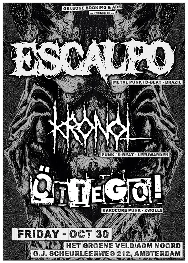 Escalpo, Kronol + Ottego